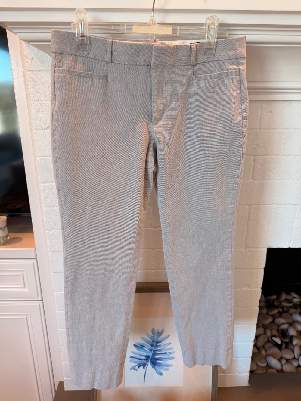 VGUC Banana Republic Sloan pants, Soft Gray, Size 4